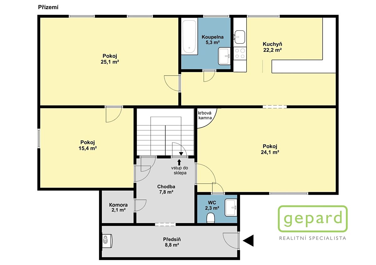 Prodej vícegeneračního domu 569 m², pozemek 538 m² – fotografie 5