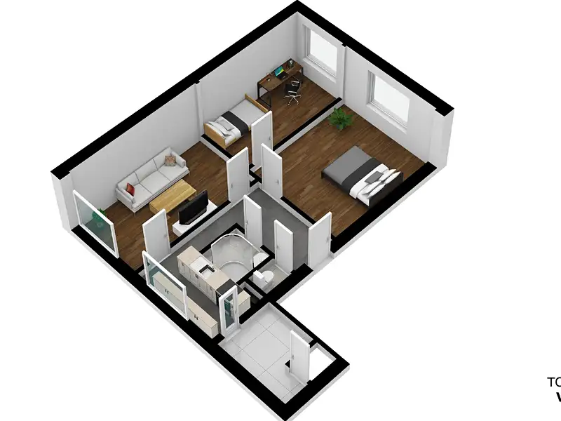 Pronájem bytu 3+1 60 m², Hradec Králové – náhled fotky 3