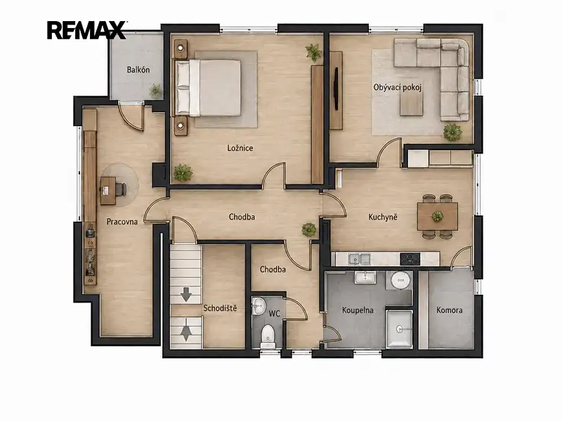Prodej rodinného domu 182 m², pozemek 957 m², Kamenice – náhled fotky 2