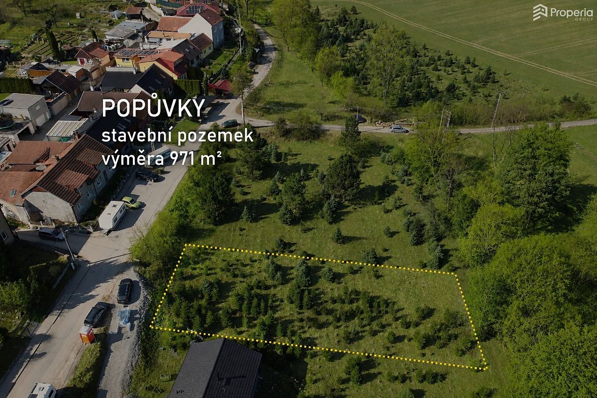 Prodej stavebního pozemku 971 m²