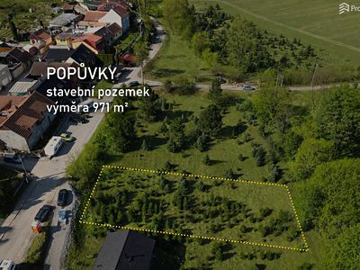 Prodej stavebního pozemku 971 m²