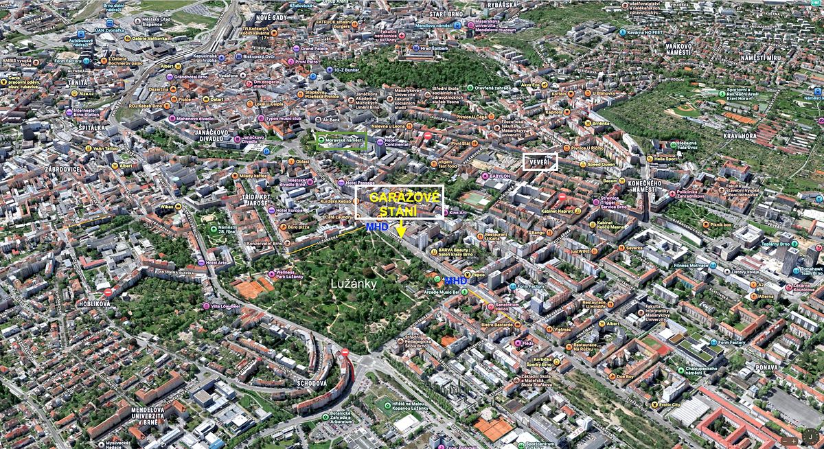 Pronájem garážového stání 13 m² – fotografie 2