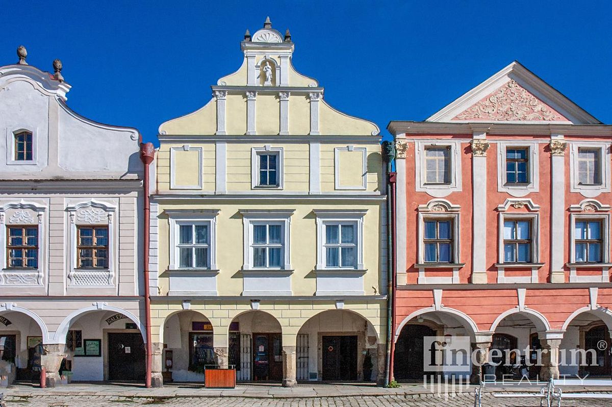 Prodej památky 800 m², pozemek 584 m², Telč – fotka 1 z 3