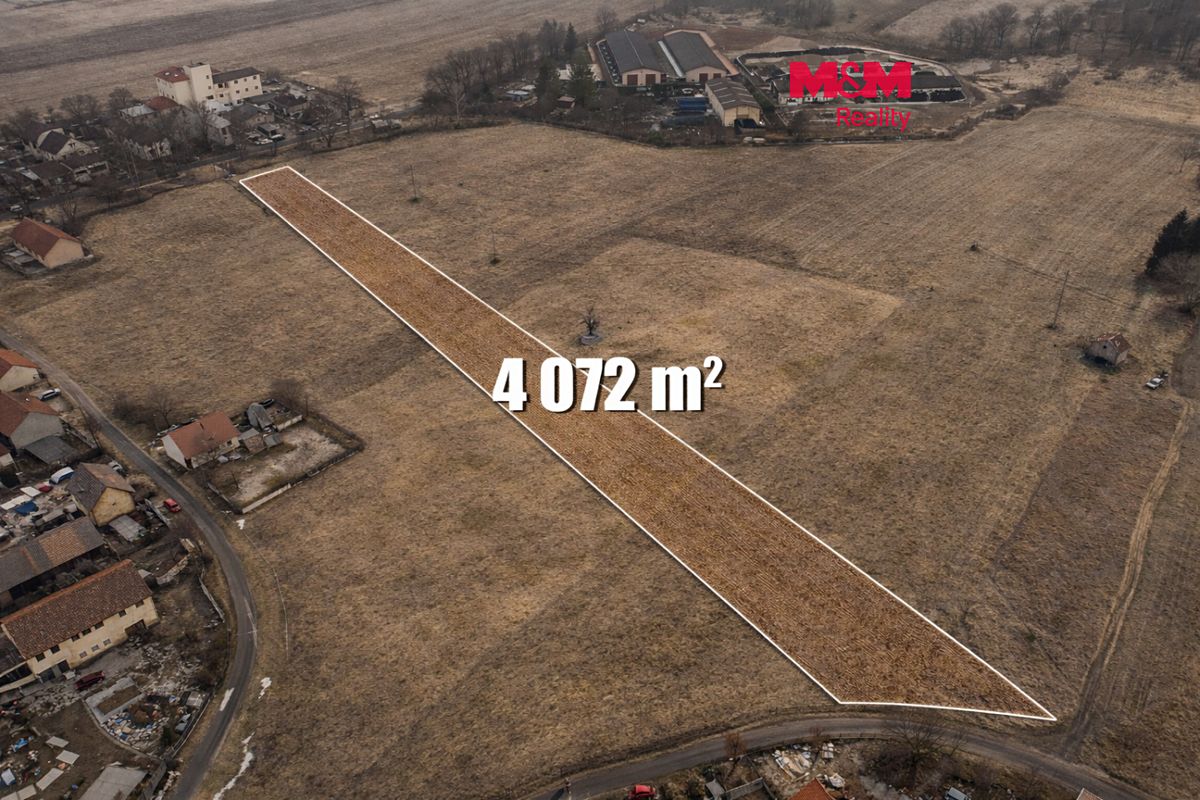 Prodej stavebního pozemku 4072 m², Chodouny – fotka 1 z 3