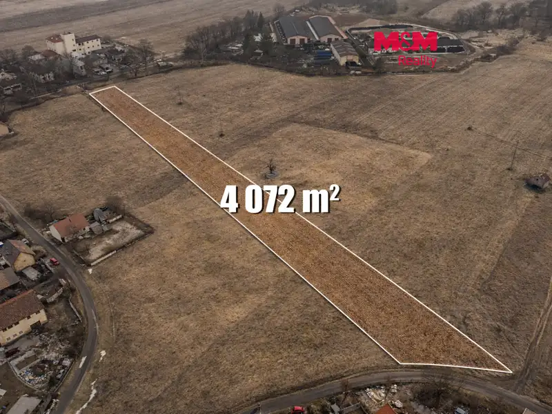 Prodej stavebního pozemku 4072 m², Chodouny – náhled fotky 1