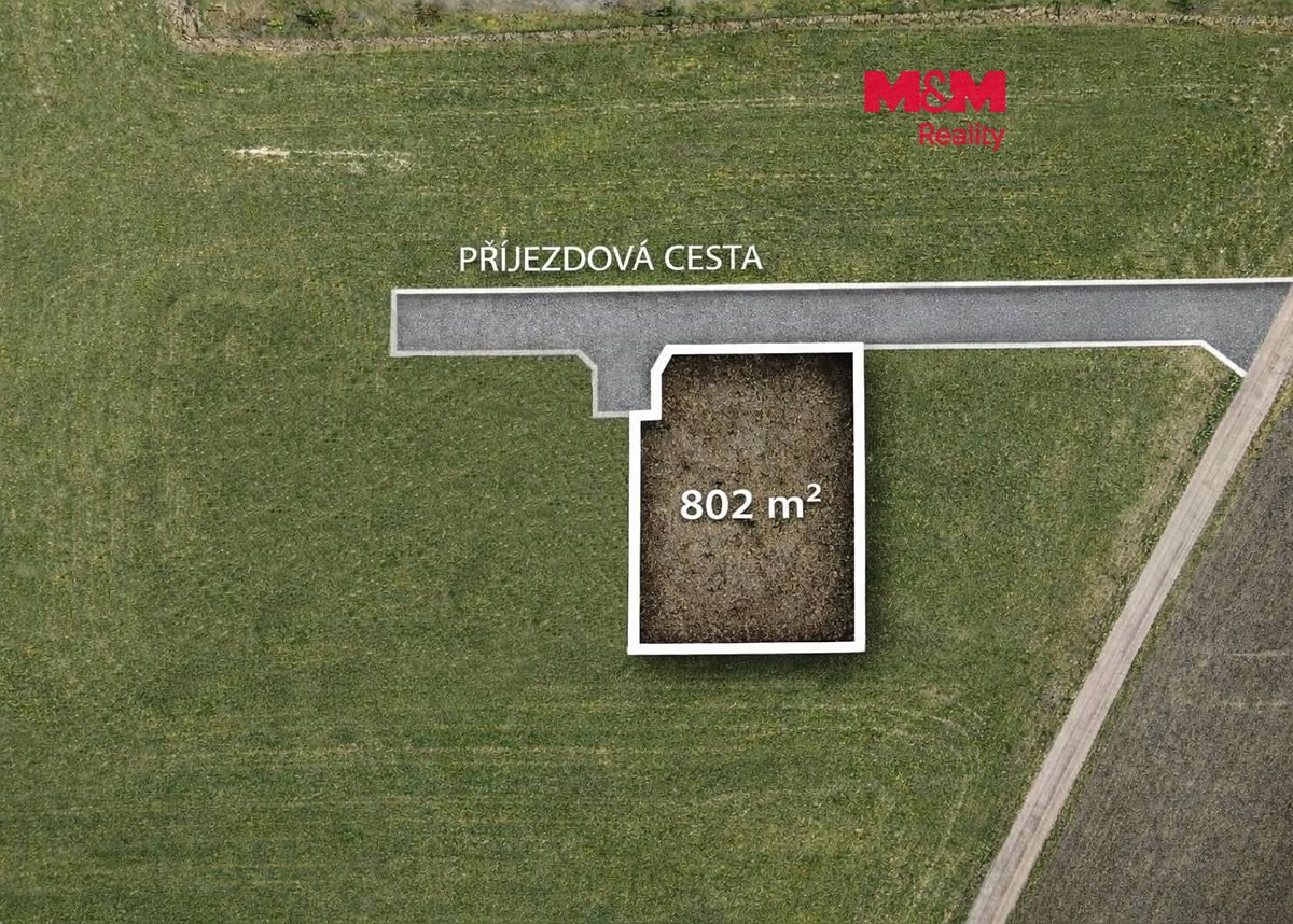 Prodej stavebního pozemku 802 m²