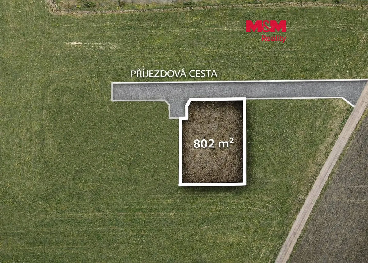 Prodej stavebního pozemku 802 m²
