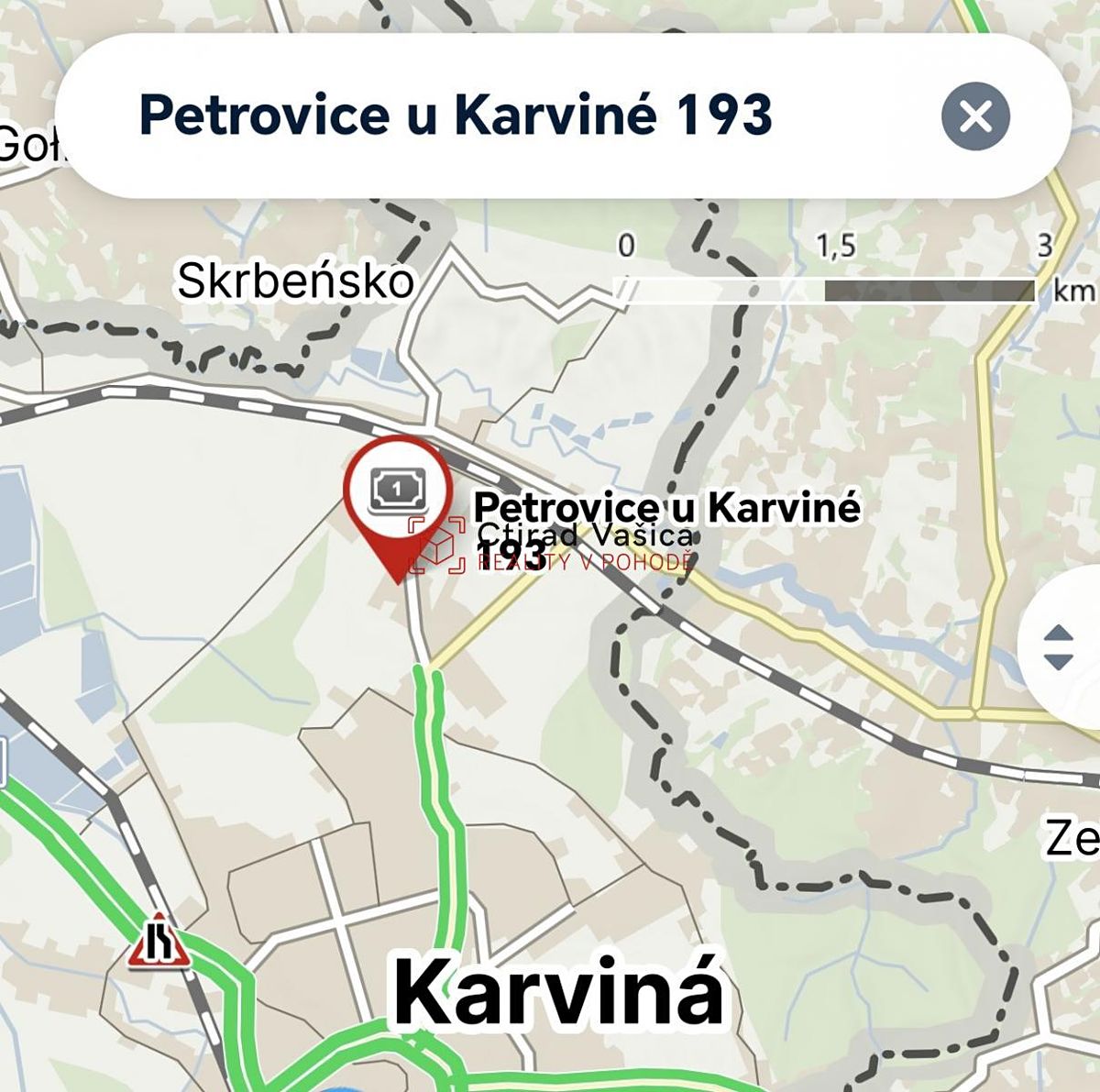 Prodej stavebního pozemku 1037 m²