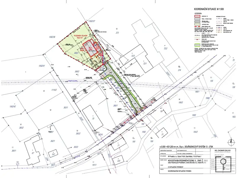 Prodej stavebního pozemku 1802 m², Rudná pod Pradědem – náhled fotky 2
