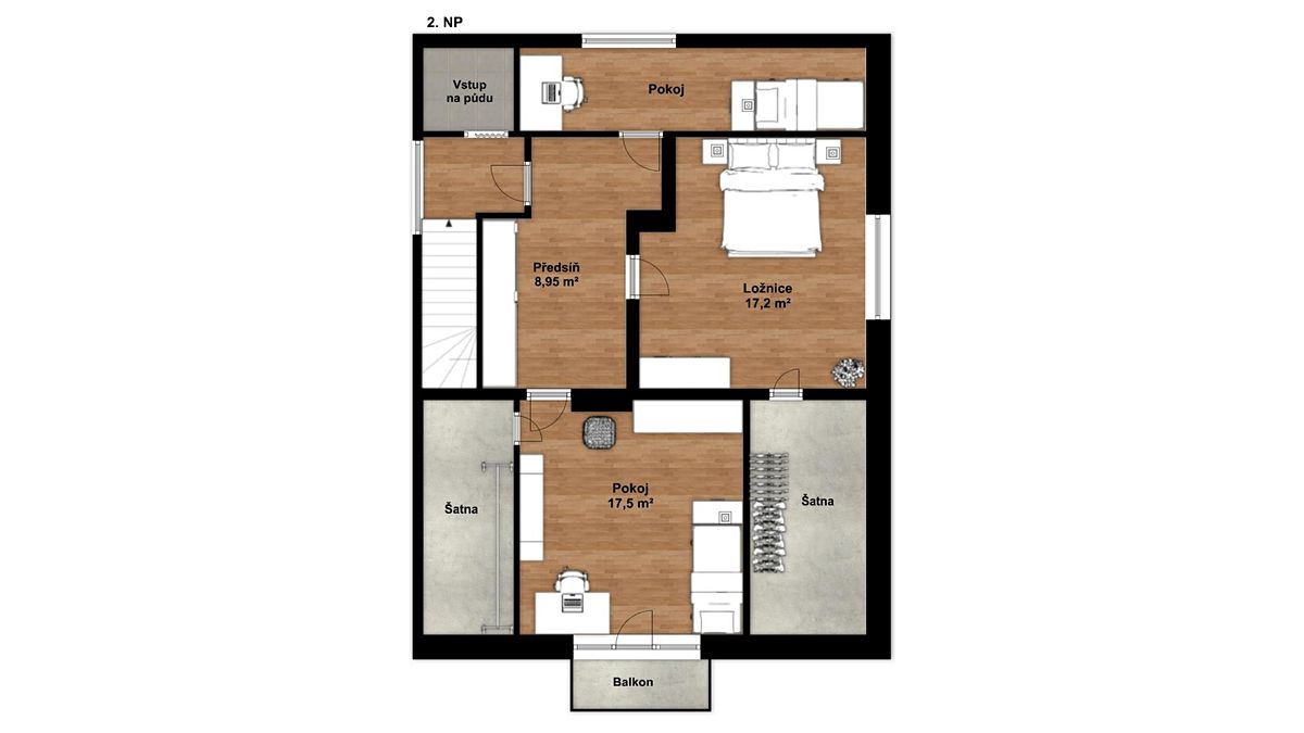 Pronájem rodinného domu 250 m², pozemek 390 m² – fotografie 4