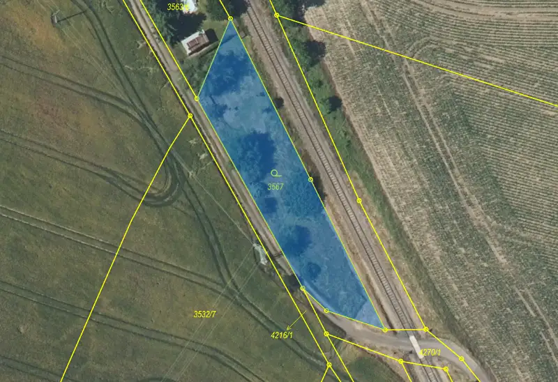 Dražba pole 3573 m², Roudnice nad Labem – náhled fotky 3