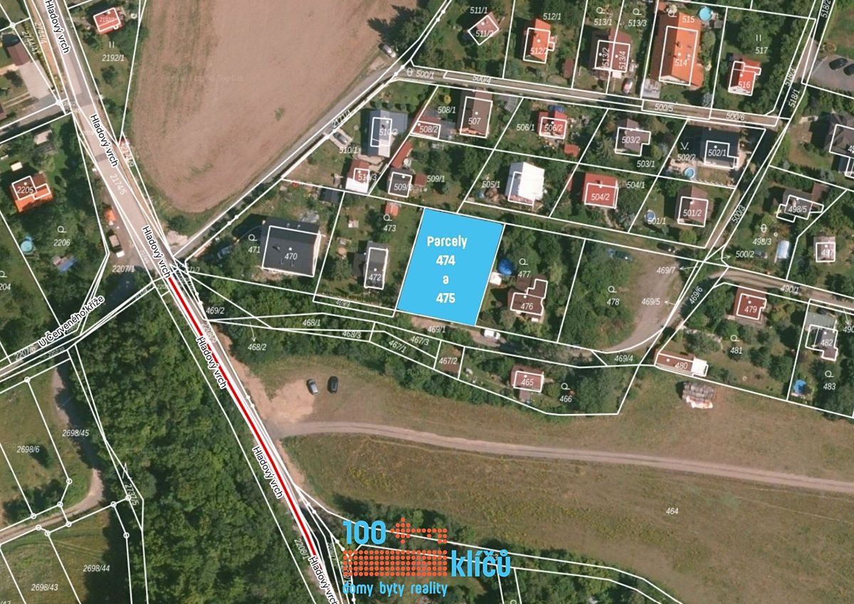 Prodej stavebního pozemku 679 m² – fotografie 3