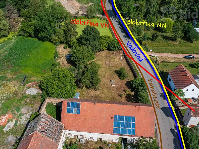 Prodej stavebního pozemku 871 m², Hořovičky – náhled fotky 1