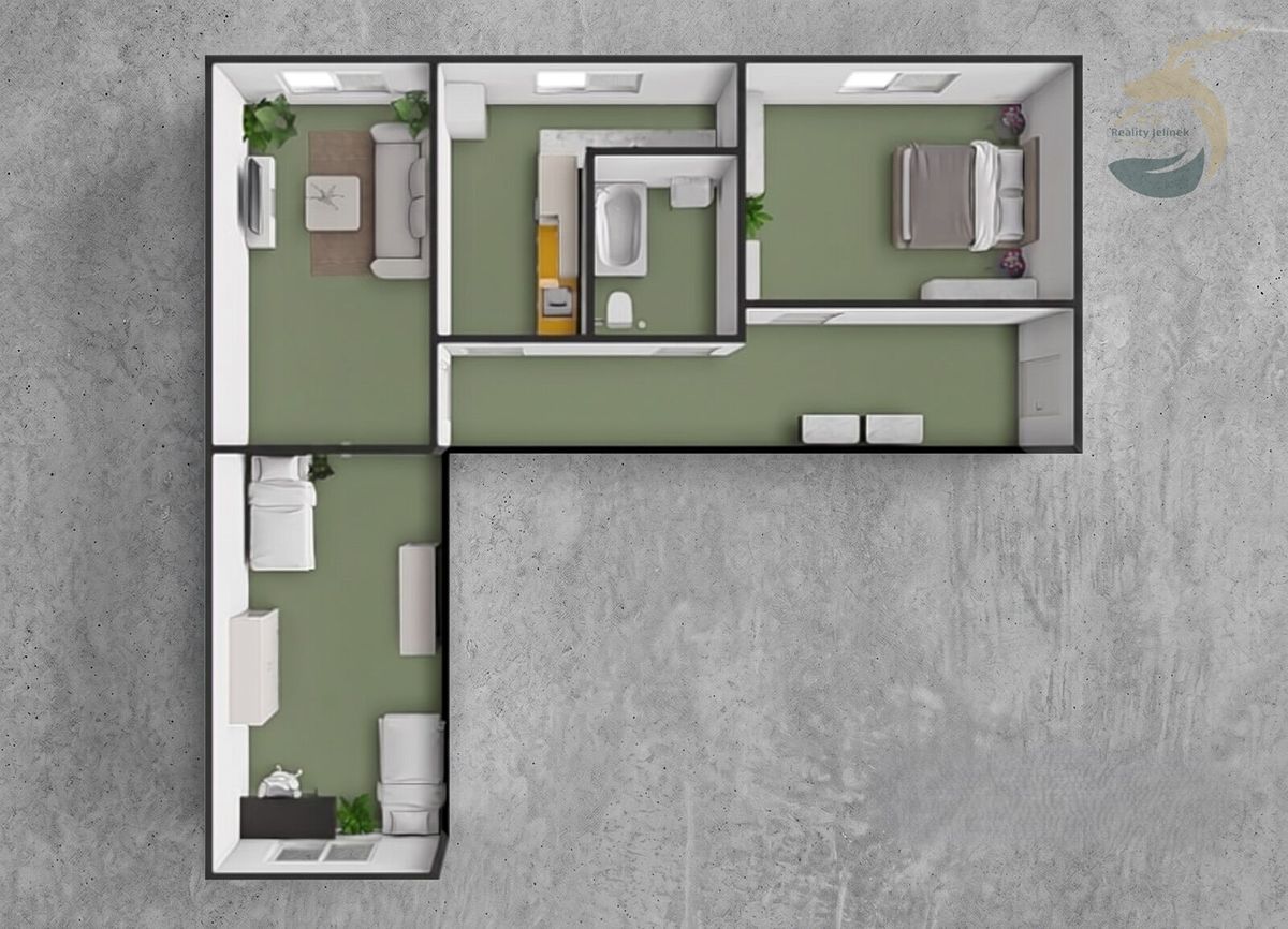 Prodej bytu 3+1 76 m²