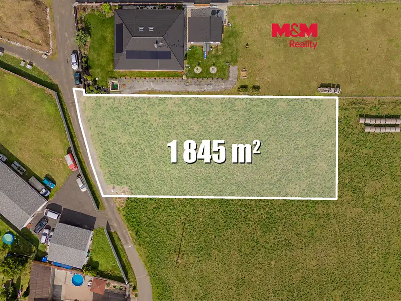 Prodej stavebního pozemku 1845 m², Rtyně nad Bílinou – náhled fotky 1
