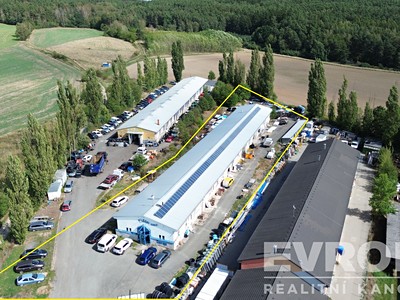 Prodej výrobní haly, prostoru 1 200 m²