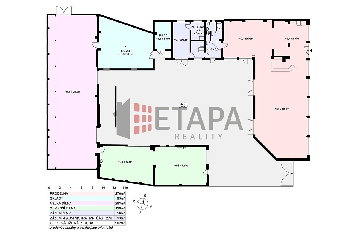 Prodej obchodního prostoru 902 m² – fotografie 3