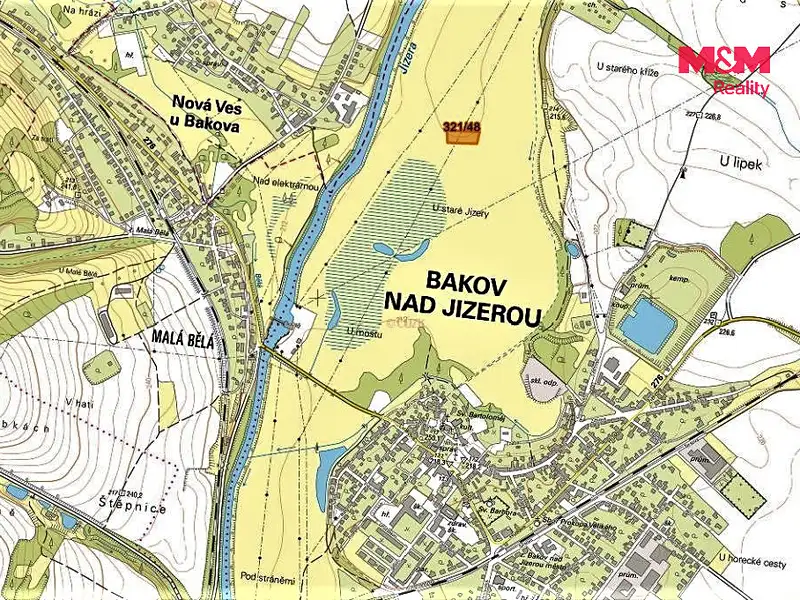 Prodej louky 3416 m², Bakov nad Jizerou – náhled fotky 2