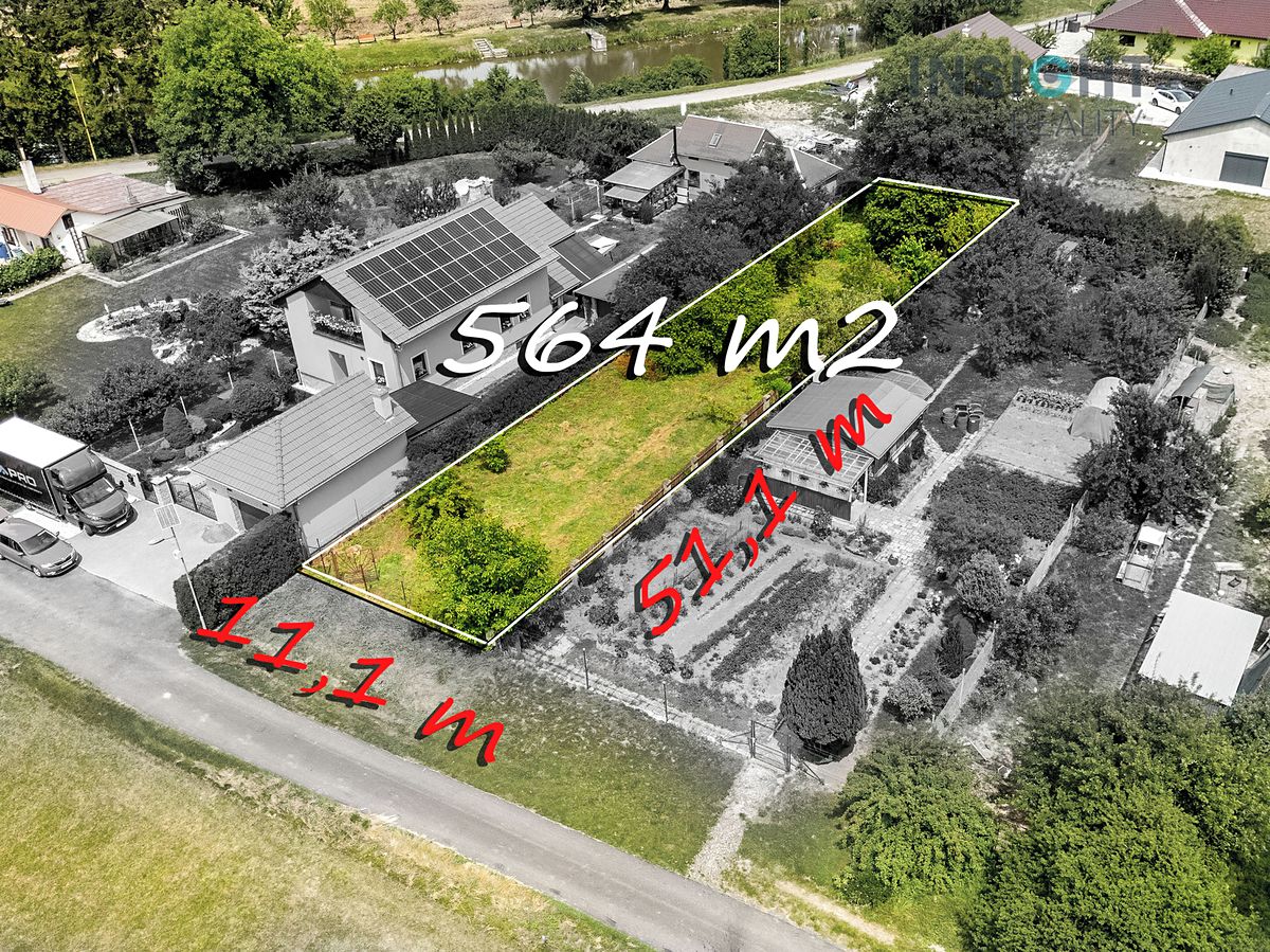 Prodej stavebního pozemku 564 m²