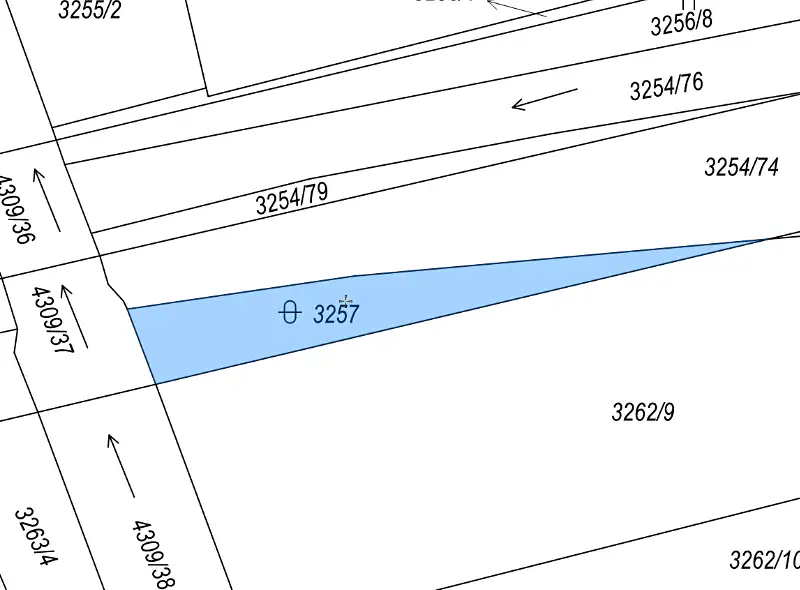 Dražba pole 1122 m², Roudnice nad Labem – náhled fotky 3