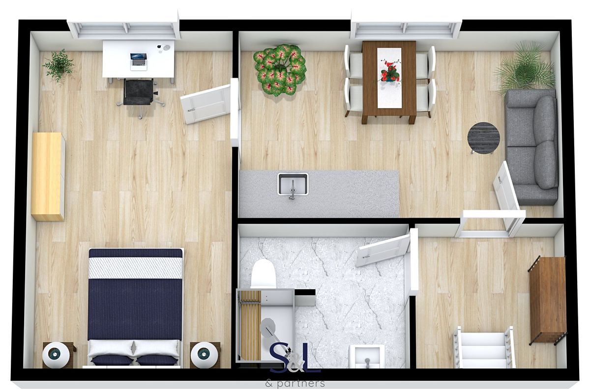 Pronájem bytu 2+kk 74 m² – fotografie 5