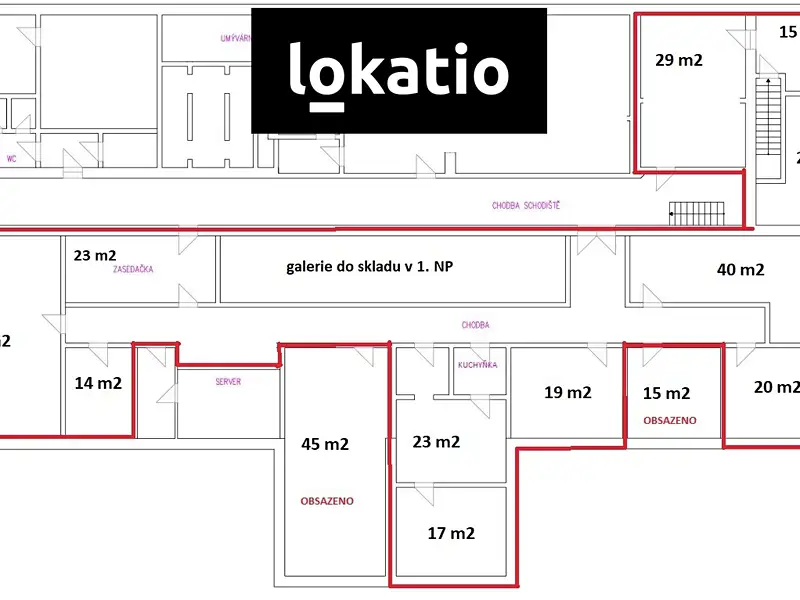 Pronájem kanceláře 75 m², Brno – náhled fotky 2