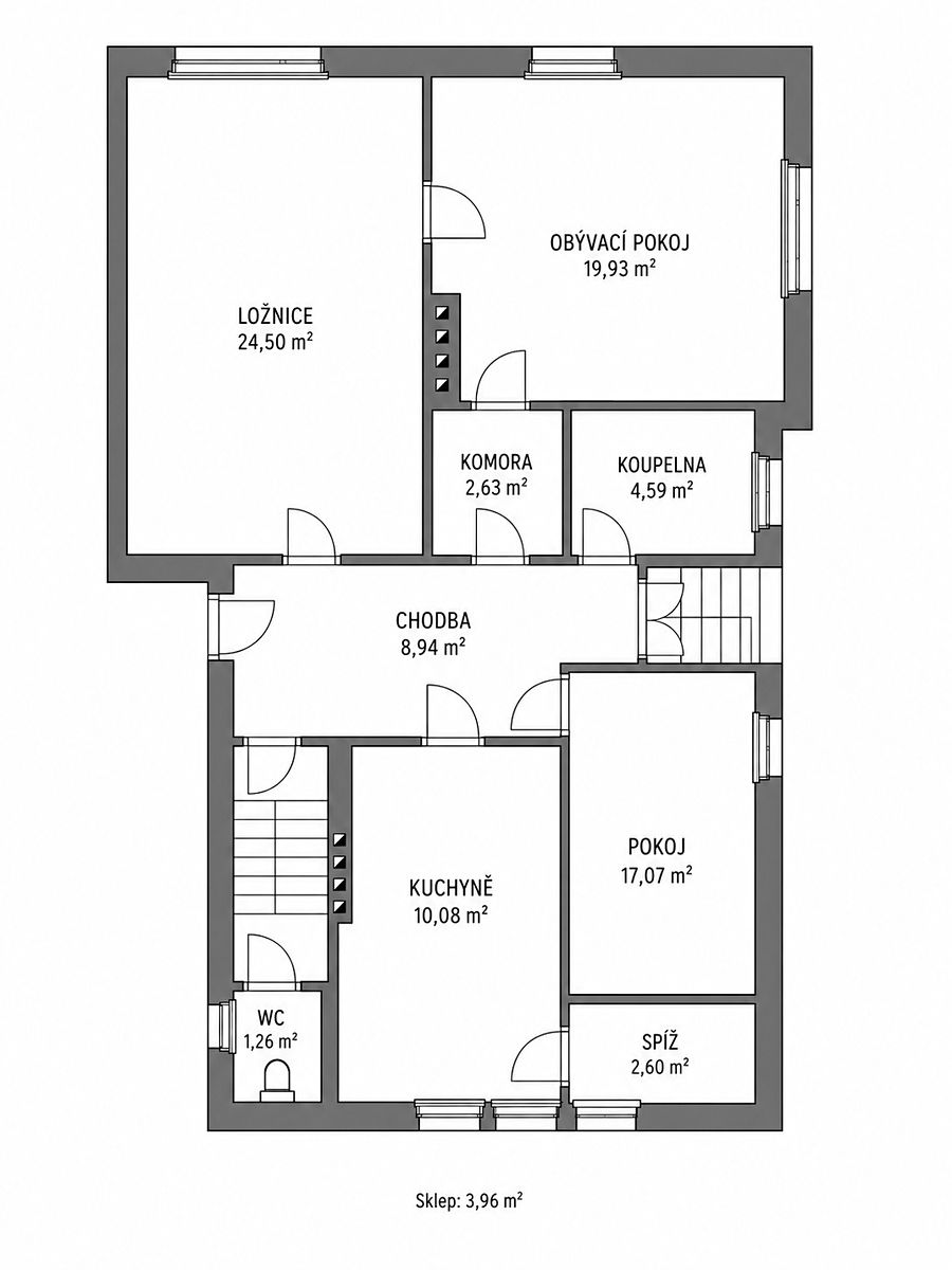 Prodej bytu 3+1 91 m² – fotografie 4