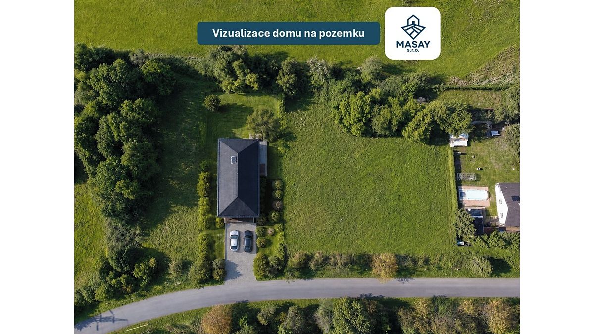 Prodej stavebního pozemku 1231 m² – fotografie 3