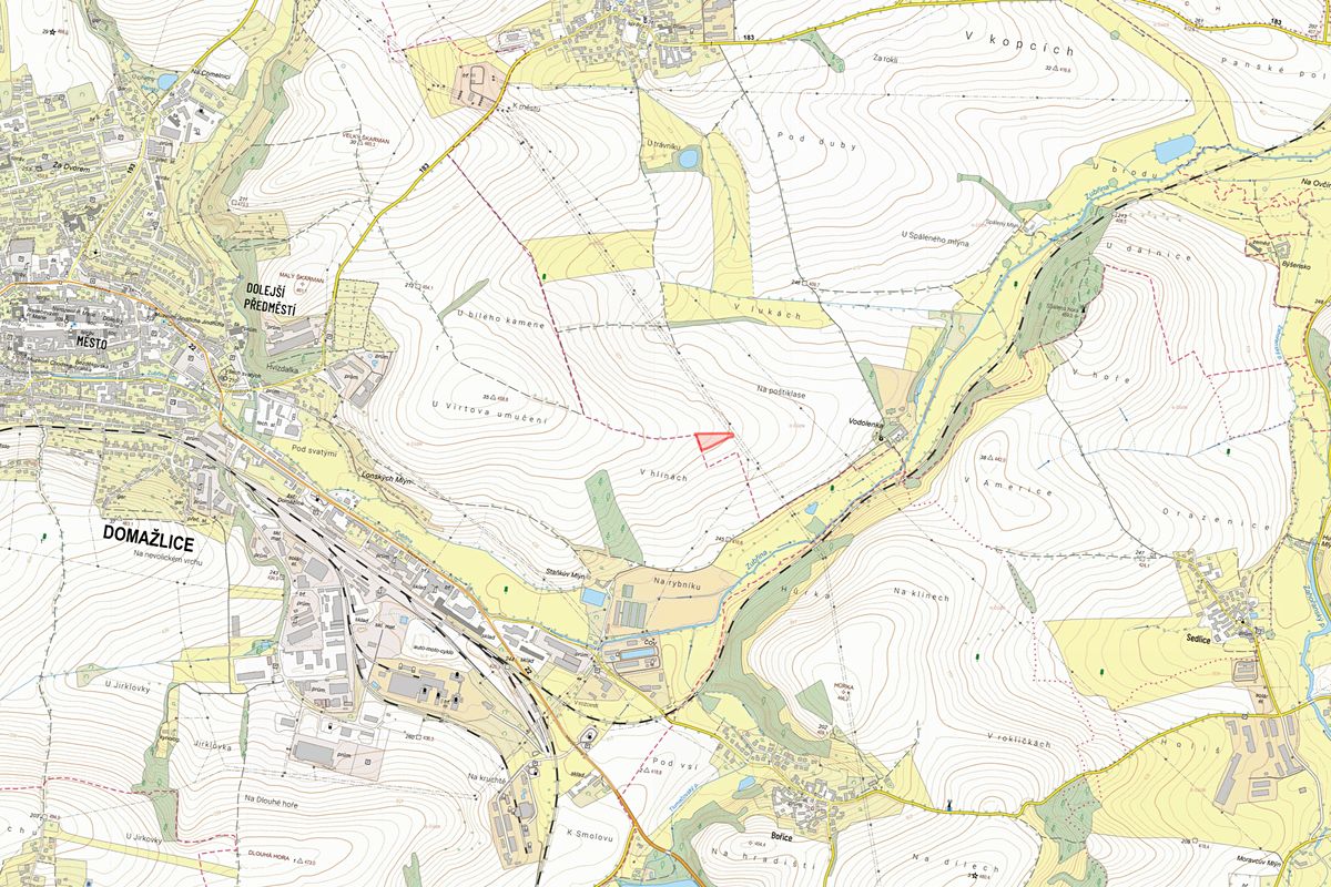 Prodej pole 2525 m² – fotografie 2