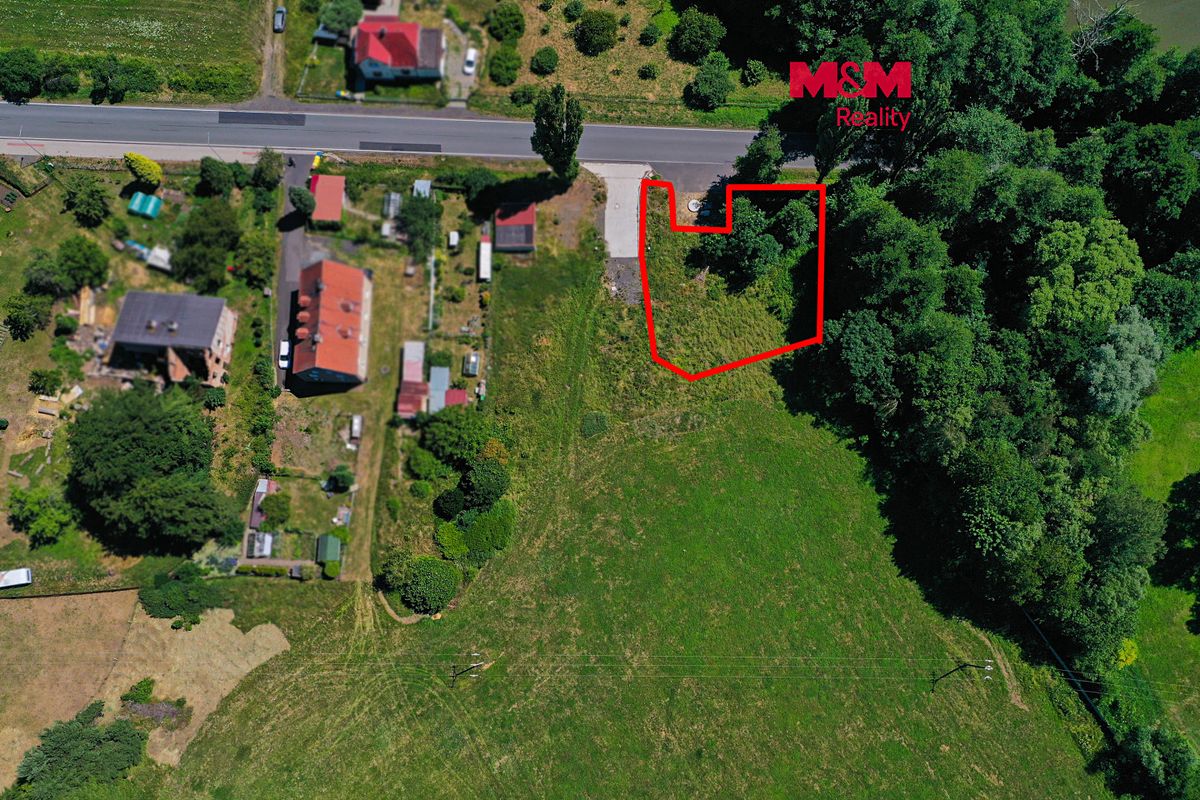 Prodej stavebního pozemku 844 m², Hájek – fotka 1 z 3