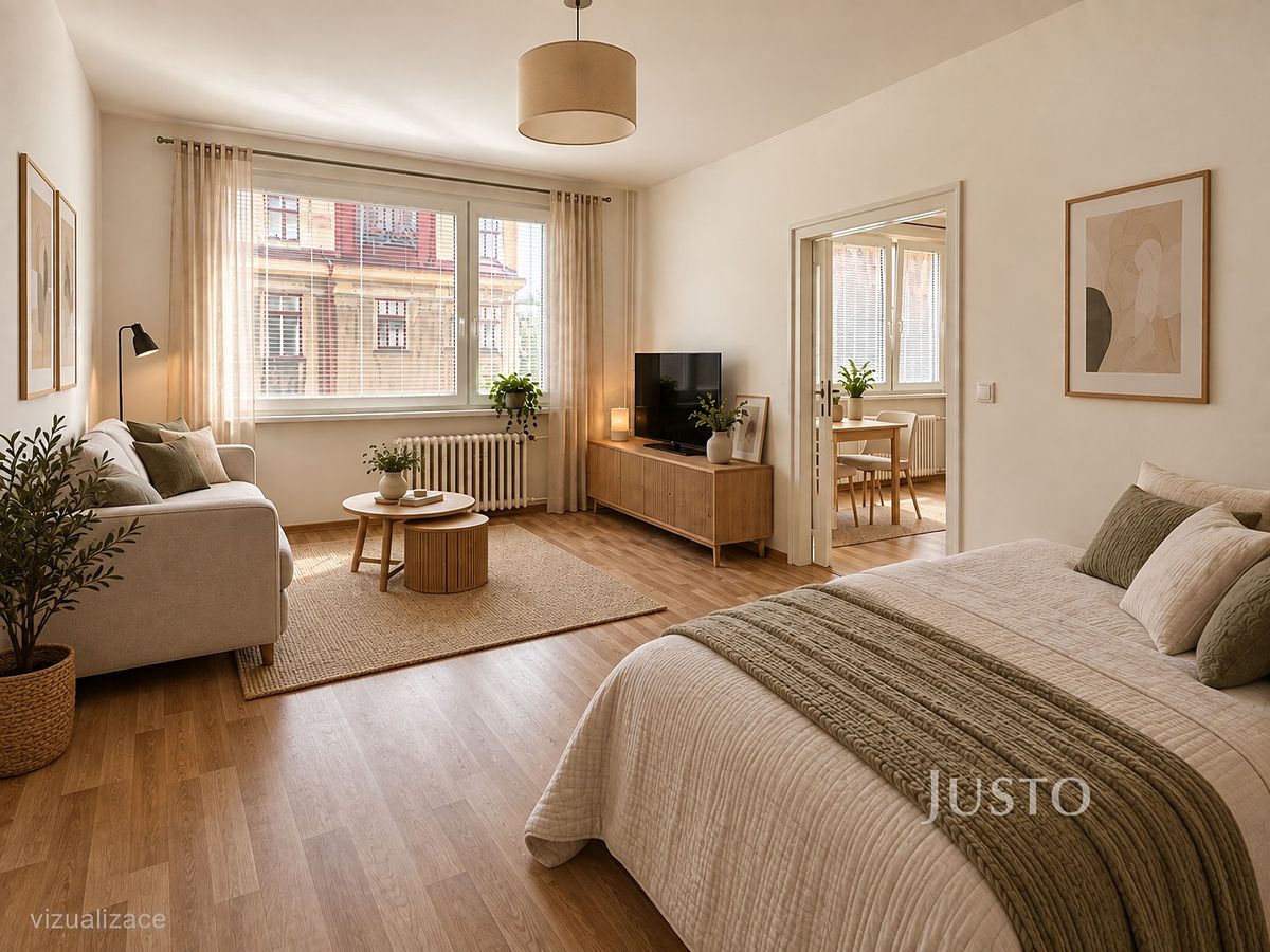 Pronájem bytu 1+1 36 m² – fotografie 2