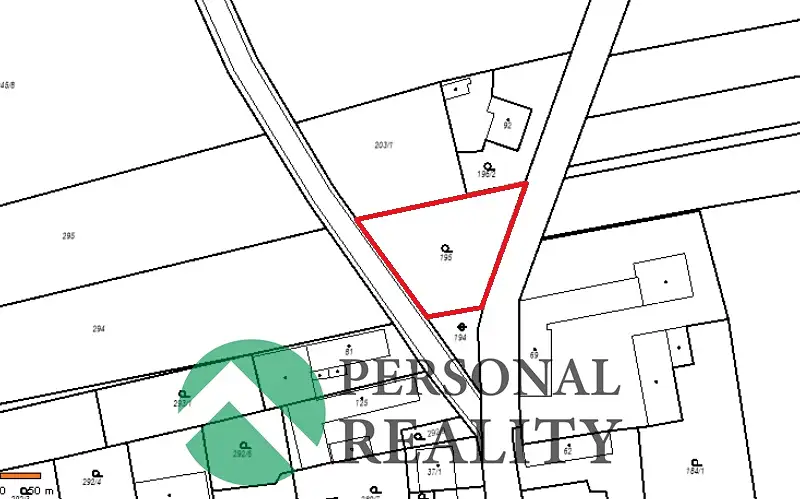 Prodej stavebního pozemku 910 m², Moravany – náhled fotky 3
