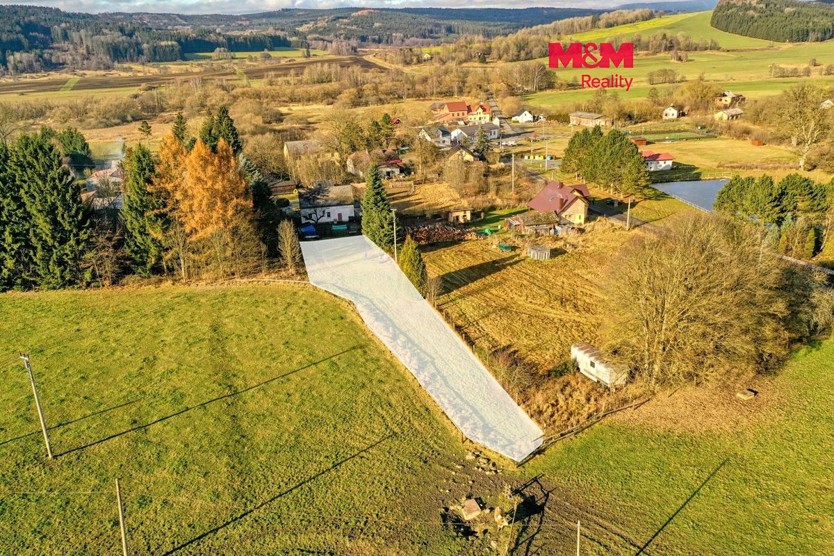 Prodej stavebního pozemku 823 m², Nemanice – fotka 1 z 3