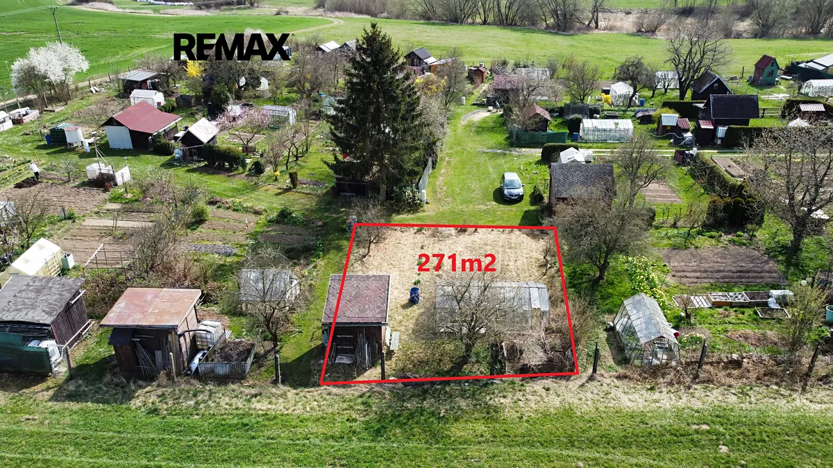 Prodej zahrady 271 m²