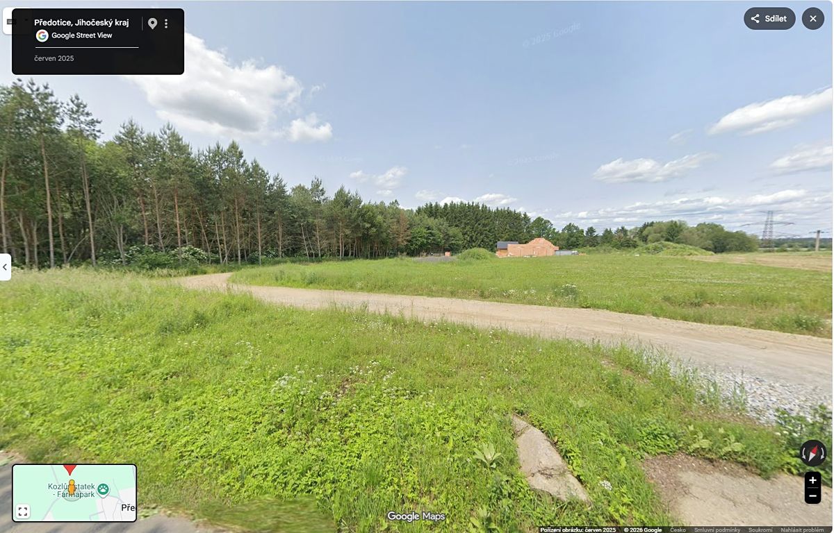 Prodej stavebního pozemku 1893 m² – fotografie 3