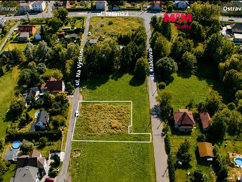 Prodej stavebního pozemku 1159 m², Ostrava – náhled fotky 1