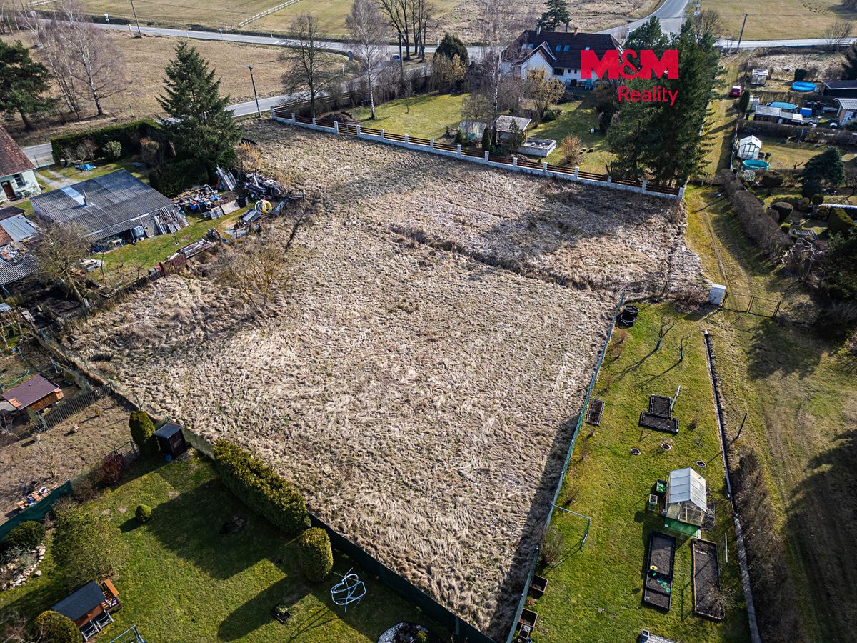 Prodej stavebního pozemku 866 m², Sudoměřice u Bechyně – fotka 1 z 3