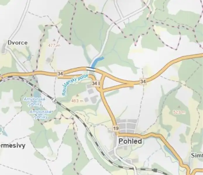 Prodej lesa 14570 m², Pohled – náhled fotky 3