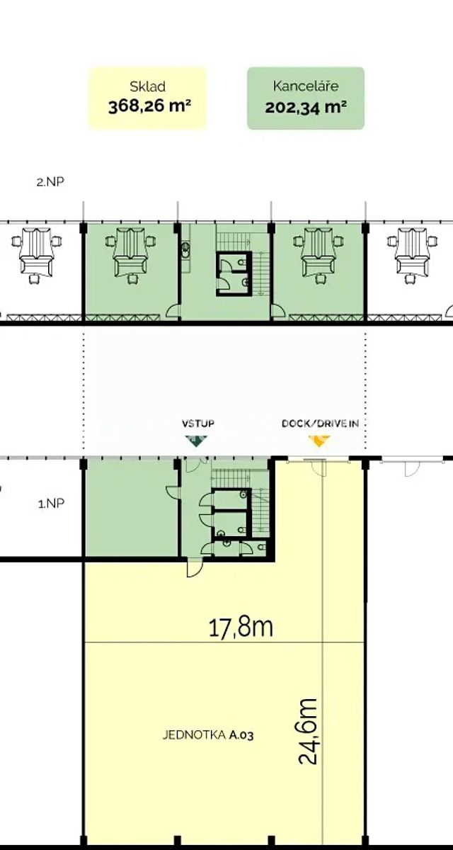 Pronájem výrobní haly, prostoru 570 m² – fotografie 5