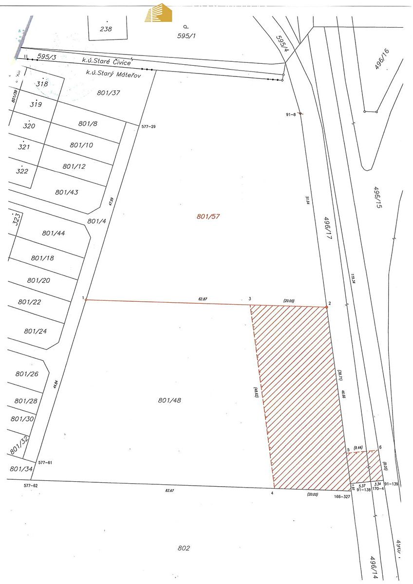 Prodej komerčního pozemku 6513 m² – fotografie 2