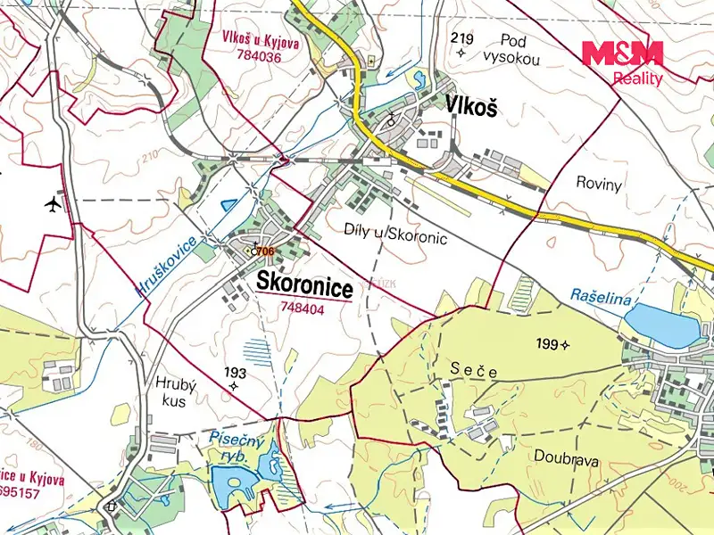 Prodej pole 25 m², Skoronice – náhled fotky 2