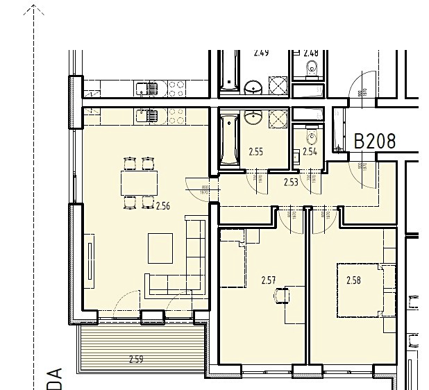 Prodej bytu 3+kk, 74 m² (34 z 38)