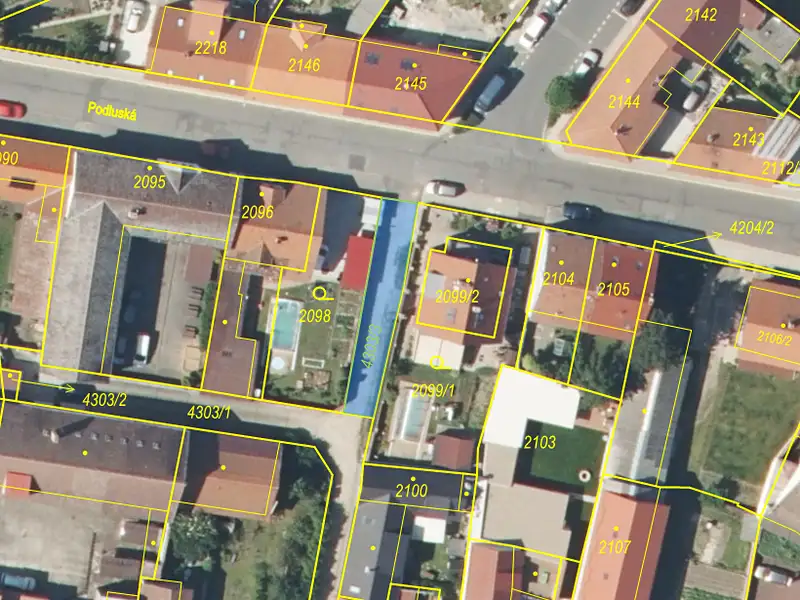 Dražba pozemku 1142 m², Roudnice nad Labem – náhled fotky 2