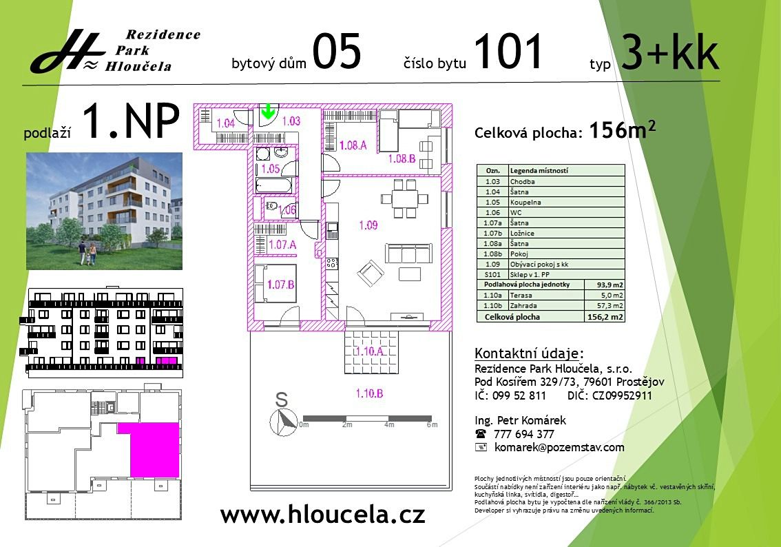Prodej bytu 3+kk 94 m² – fotografie 3