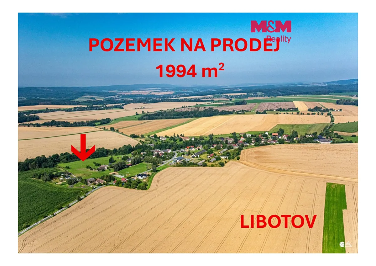 Prodej stavebního pozemku 1994 m²