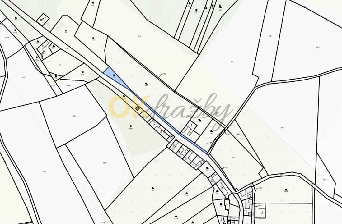 Dražba pozemku 6782 m², Podsedice – fotka 1 z 3