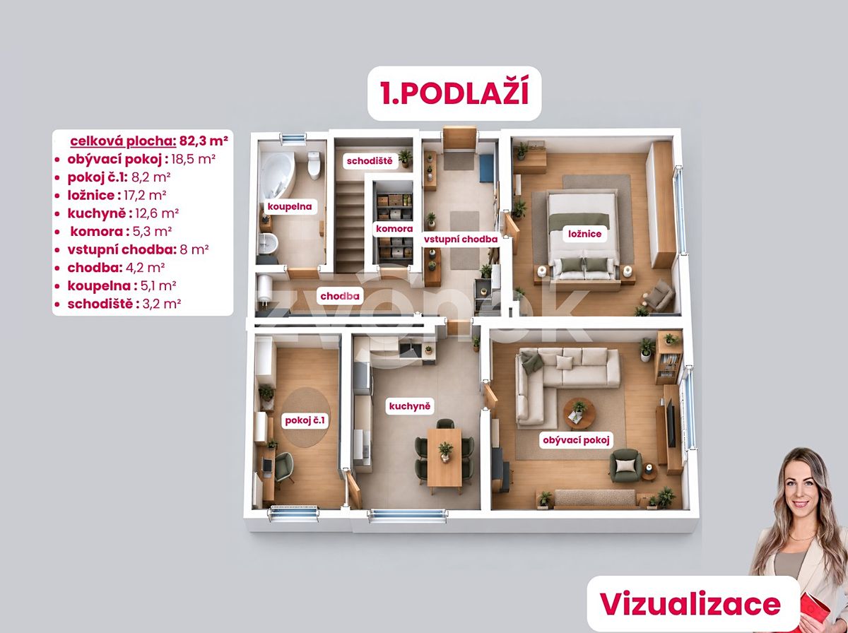 Prodej rodinného domu 166 m², pozemek 455 m² – fotografie 4