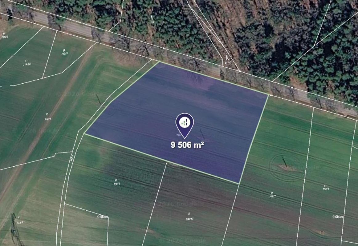 Prodej louky 9506 m²