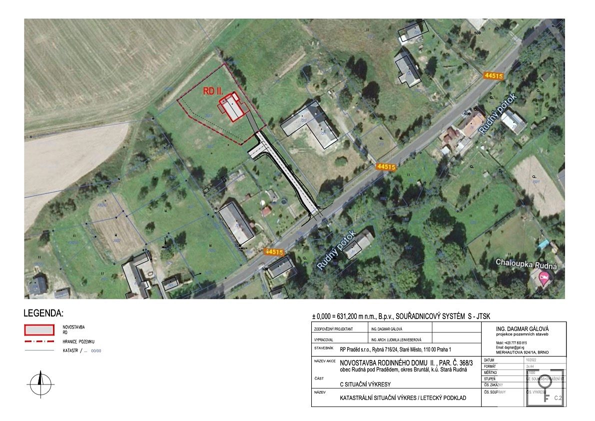 Prodej stavebního pozemku 1802 m²