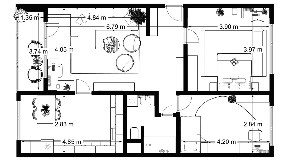 Prodej bytu 3+1 76 m² – fotografie 2